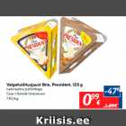 Valgehallitusjuust Brie, President, 125 g

