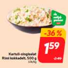 Allahindlus - Kartuli-singisalat
Rimi kokkadelt, 500 g