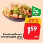 Allahindlus - Kinoa kanalihasalat
Rimi kokkadelt, 250 g