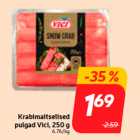 Allahindlus - Krabimaitselised
pulgad Vici, 250 g