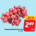 Allahindlus - Viinamarjad Red Globe, kg