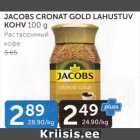 Allahindlus - JAKOBS CRONAT GOLD LAHUSTUV KOHV 100 G