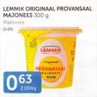 LEMMIK ORIGINAAL PROVANSAAL MAJONEES 300 G