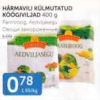 HÄRMAVILI KÜLMUTATUD KÖÖGIVILJAD 400 G