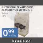 ELYZEE VANILJEMAITSELINE GLASUURITUS SEFIIR 220 G