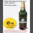 Hele õlu Samson Premium