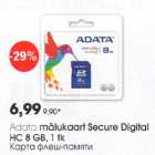 Allahindlus - Adata mälukaart Secure Digital HC 8 GB, ,l tk