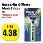 Allahindlus - Raseerija Gillette
Mach3 