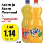 Allahindlus - Fanta ja
Fanta
limonaad
