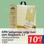 Allahindlus - KPN Saksamaa valge kuiv vein Maybach, 3 l