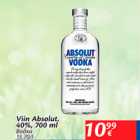 Allahindlus - Viin Absolut