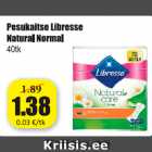 Pesukaitse Libresse Natural Normal 40 tk