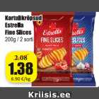 Kartulikrõpsud Estrella Fine Slices