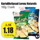 Kartulikrõpsud Lorenz Naturals