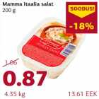 Allahindlus - Mamma Itaalia salat 200 g