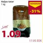 Allahindlus - Haljas tatar 1 kg