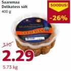 Allahindlus - Saaremaa Delikatess sült 400 g
