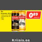 Allahindlus - Õlu
Krusovice, 50 cl