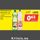 Allahindlus - Maitsestatud vesi
Aura Fruit, 1.5 l
