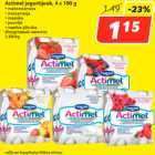 Allahindlus - Actimel jogurtijook, 4 x 100 g
