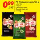 Allahindlus - Pik-Nik juustupulgad, 126 g