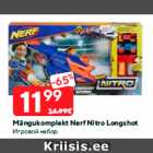 Allahindlus - Mängukomplekt Nerf Nitro Longshot
