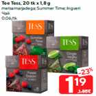 Tee Tess, 20 tk x 1,8 g

