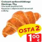 Allahindlus - Croissant aprikoositäidisega
Mantinga, 75 g

