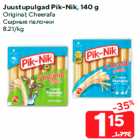 Juustupulgad Pik-Nik, 140 g

