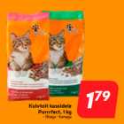 Kuivtoit kassidele
Purrrfect, 1 kg