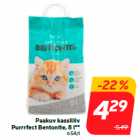 Paakuv kassiliiv
Purrrfect Bentonite, 8 l**