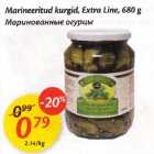 Allahindlus - Marineeritud kurgid, Extra Linе,680 g