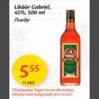 Allahindlus - Liköör Gabriel,45%,500 ml