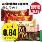 Allahindlus - Vaniljejäätis Magnum