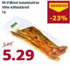 Allahindlus - M.V.Wool kuumsuitsu
lõhe kõhuääred
kg