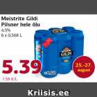 Allahindlus - Meistrite Gildi
Pilsner hele õlu