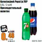 Allahindlus - Karastusjook Pepsi ja 7UP
