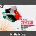 Poiste sokid LEGO
NINJAGO****