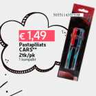 Pastapliiats
CARS**
2tk/pk
1 kompelkt