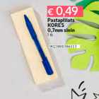 Pastapliiats
KORES
0,7mm sinin
1 tk