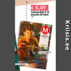 Valemivihik 9-12
klassile 50 lehte
1 tk