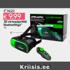 Allahindlus - 3D virtuaalprillid
bluetoothiga*
1 tk