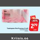 Allahindlus - Tualettpaber Rimi Premium, 8 rulli