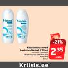 Kehahooldustooted
beebidele Neutral, 250 ml