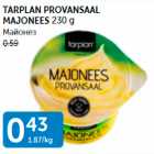 Allahindlus - TARPLAN PROVANSAAL MAJONEES 230 G