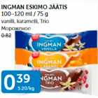 Allahindlus - INGMAN ESKIMO JÄÄTIS 100 - 120 ML / 75 G