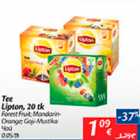 Allahindlus - Tee Lipton, 20 tk