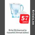 Brita filtrikannud ja -kassetid (hinnad alates)