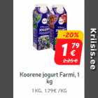 Koorene jogurt Farmi, 1 kg 