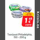 Toorjuust Philadelphia, 150 - 200 g*